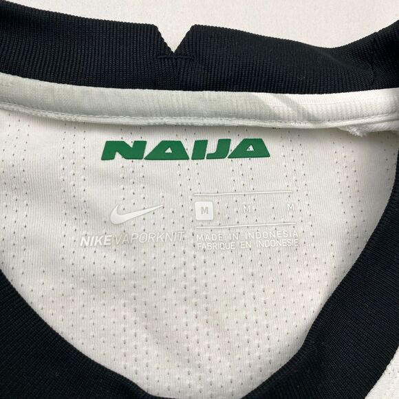 Nike Naija Nigerian Football Federation Soccer Jersey Green Black Medium - Picture 5 of 9